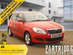 Red Used 2010 Skoda Fabia SE Hatchback | £3,250 (Fair price)