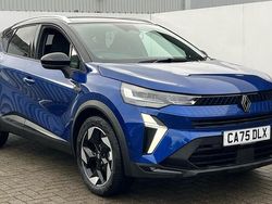 Special metallic iron blue New 2025 Renault Captur Techno SUV | £20,490 (Fair price)