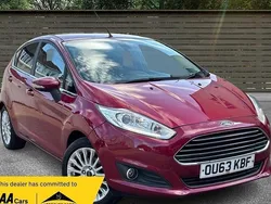 Red Used 2013 Ford Fiesta Titanium Hatchback | £3,495 (Good price)