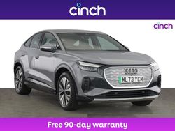 Grey Used 2023 Audi Q4 e-tron Sport SUV | £24,799 (Super price)