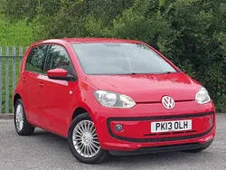Red Used 2013 VW up! high up! Hatchback | £5,998 (Fair price)