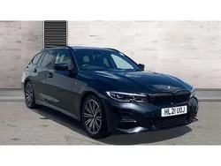 Black Used 2021 BMW 320 M Sport Estate | £23,990 (Fair price)