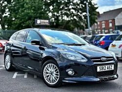 Black Used 2012 Ford Focus Zetec Hatchback | £4,895 (Fair price)