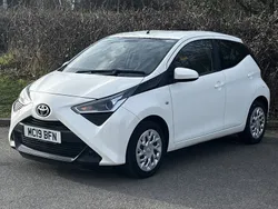 White Used 2019 Toyota Aygo X-play Hatchback | £6,100 (Good price)