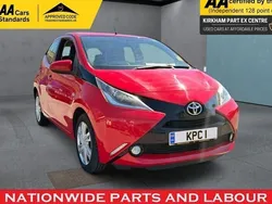 Red Used 2016 Toyota Aygo x-press Hatchback | £8,595 (Fair price)