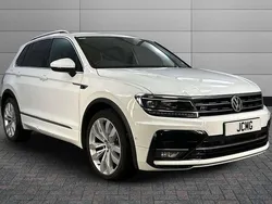 White Used 2018 VW Tiguan R-line SUV | £21,000 (Good price)