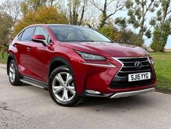 Red crystal shine Used 2015 Lexus NX300h SUV | £16,995 (Fair price)