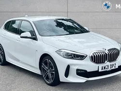 Alpine white Used 2021 BMW 118 M Sport Hatchback | £19,780 (Fair price)