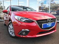 Red Used 2016 Mazda 3 Hatchback | £9,995 (Fair price)