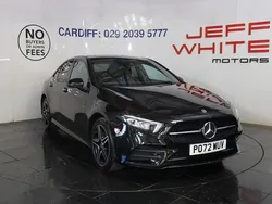 Black Used 2022 Mercedes A250 AMG Line Premium Sedan | £19,988 (Fair price)