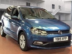 Blue Used 2015 VW Polo SE Hatchback | £9,695 (Fair price)