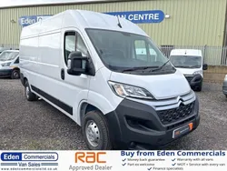 White New 2024 Citroën Relay Van | £21,990 (Good price)