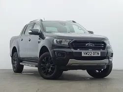 Black Used 2022 Ford Ranger Wildtrack Pickup | £16,498 (Good price)