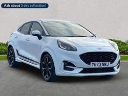 White Used 2023 Ford Puma ST-Line X Hatchback | £15,699 (Fair price)