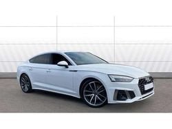White Used 2022 Audi A5 Sportback S-Line Hatchback | £25,836 (Good price)