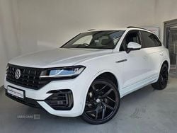 White Used 2019 VW Touareg R-line SUV | £31,794