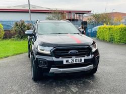 Black Used 2021 Ford Ranger Wildtrack Pickup | £19,250 (Fair price)