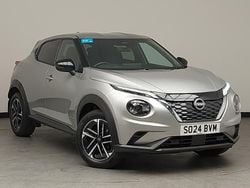 Silver Used 2024 Nissan Juke N-Connecta SUV | £18,698 (Fair price)
