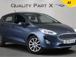 Blue Used 2020 Ford Fiesta Titanium Hatchback | £8,880 (Good price)