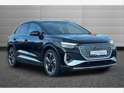 Mythos black Used 2025 Audi Q4 e-tron Black Edition SUV | £36,595 (Fair price)
