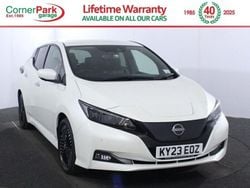 White Used 2023 Nissan Leaf Tekna Hatchback | £12,999 (Fair price)
