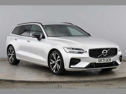 Silver Used 2021 Volvo V60 R-Design Estate | £24,000 (Fair price)