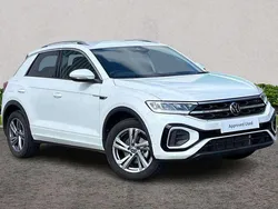 White Used 2025 VW T-Roc R-line SUV | £28,995 (A bit pricey)