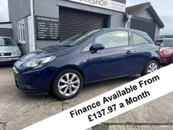 Blue Used 2017 Vauxhall Corsa Hatchback | £4,495 (Fair price)