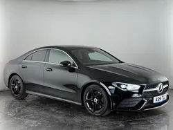 Black Used 2019 Mercedes CLA200 AMG line Coupe | £18,900 (Good price)