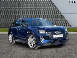 Blue Used 2021 Audi Q4 e-tron Comfort SUV | £29,695 (Fair price)