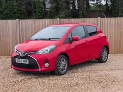 Red Used 2016 Toyota Yaris Hatchback | £6,100 (Good price)