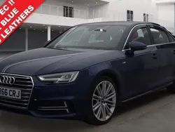 Blue Used 2016 Audi A4 S-Line Sedan | £14,750 (Fair price)