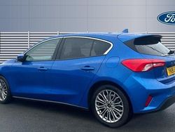 Blue Used 2019 Ford Focus Titanium X Hatchback | £10,064 (Fair price)