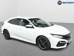 White Used 2021 Honda Civic SR Hatchback | £14,149 (Fair price)