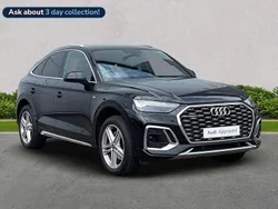 Black Used 2022 Audi Q5 Sportback S-Line SUV | £35,301 (Fair price)