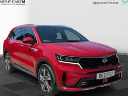 Red Used 2021 Kia Sorento 4 SUV | £26,795 (Fair price)