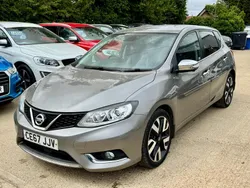 Grey Used 2017 Nissan Pulsar Tekna Hatchback | £7,250 (Fair price)