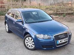Blue Used 2007 Audi A3 Business Hatchback | £2,495 (Expensive)