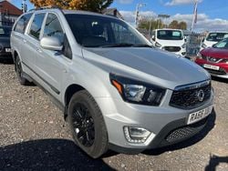 Silver Used 2017 Ssangyong (KGM) Musso Pickup | £9,495