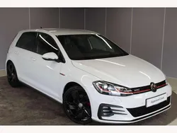 White Used 2017 VW Golf VII GTI Hatchback | £14,895 (Fair price)