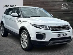 White Used 2017 Land Rover Range Rover evoque SE SUV | £12,350 (Fair price)