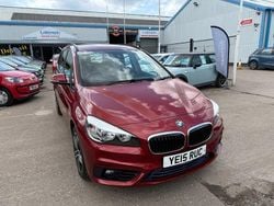 Red Used 2015 BMW 216 Sport Line Estate | £10,999 (Expensive)