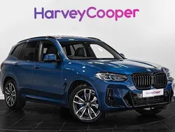 Blue Used 2023 BMW X3 M Sport SUV | £43,950 (A bit pricey)
