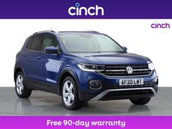 Blue Used 2020 VW T-Cross SEL SUV | £12,399 (Fair price)