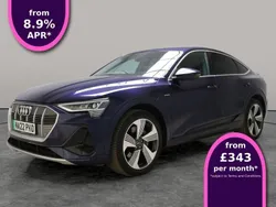 Blue Used 2022 Audi e-tron S-Line SUV | £24,565 (Good price)