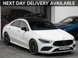 White Used 2022 Mercedes CLA180 AMG line Sedan | £27,995 (A bit pricey)
