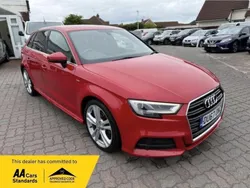 Red Used 2017 Audi A3 Sportback S-Line Hatchback | £9,995 (Fair price)