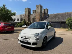 White Used 2013 Fiat 500 S Hatchback | £3,995 (Fair price)
