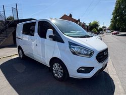 White Used 2018 Ford Transit Custom Limited Van | £17,999 (Fair price)