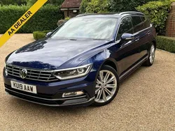 Blue Used 2019 VW Passat R-line Estate | £21,695 (Expensive)